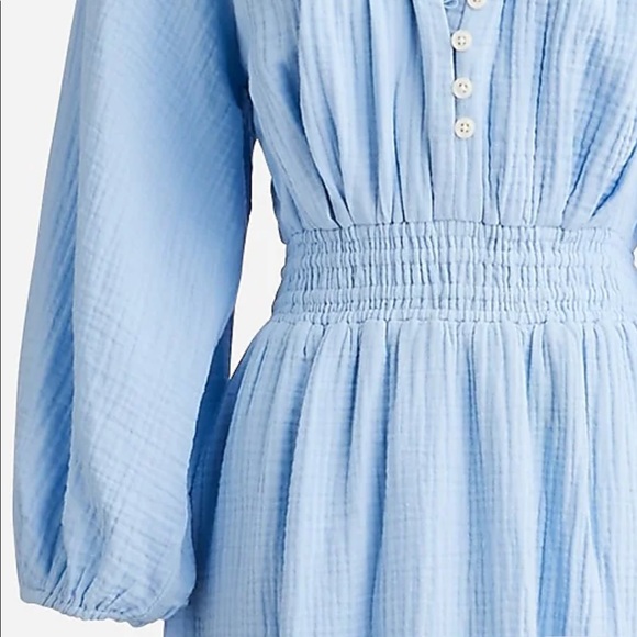 EUC J.Crew Cotton Gauze Midi Dress - Picture 3 of 3